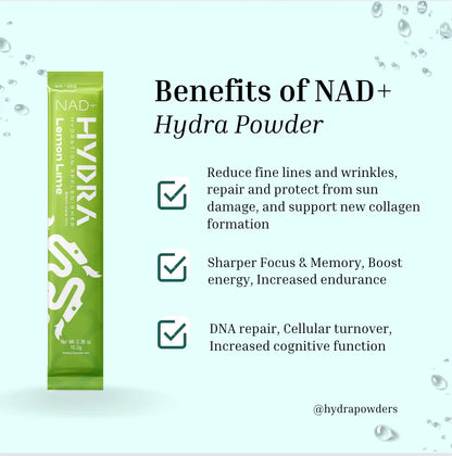 Hydra Electrolyte Powder NAD+