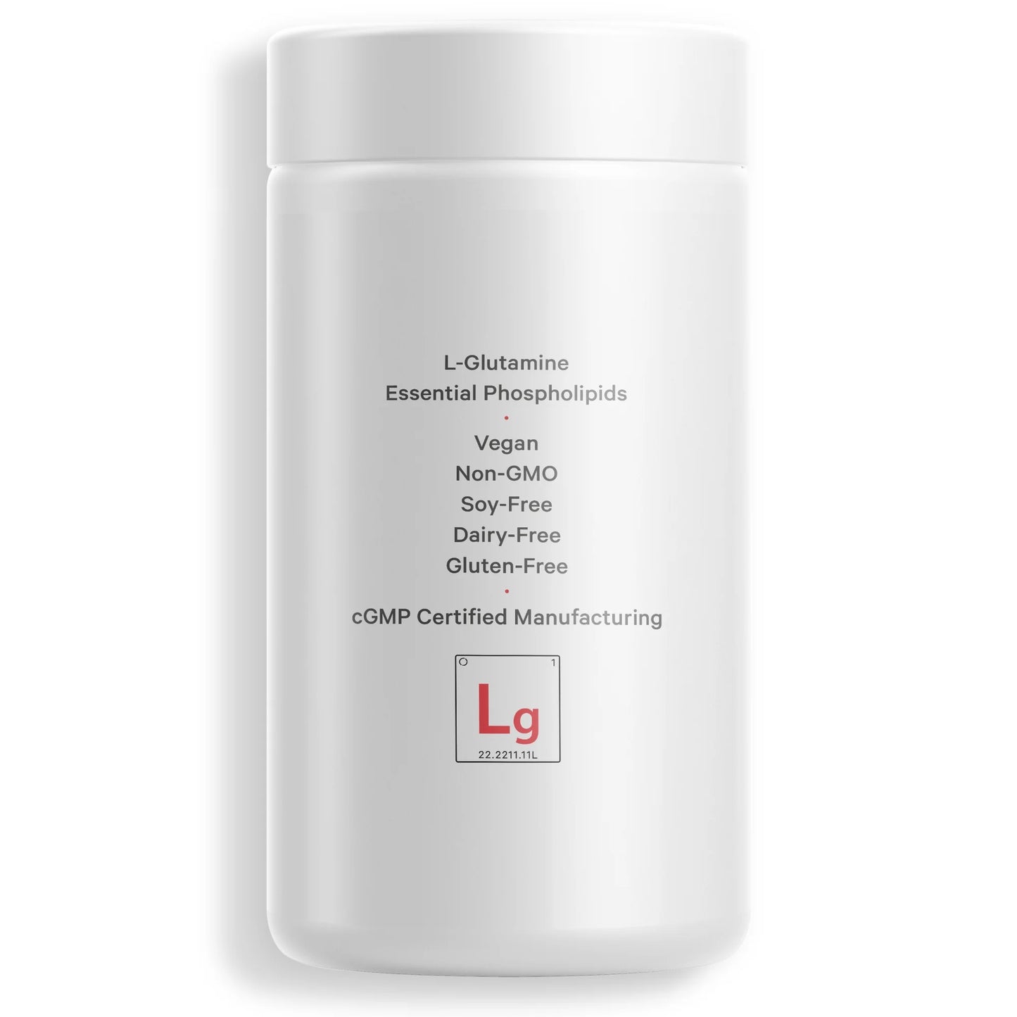 Liposomal L-Glutamine 1000Mg Supplement, Free-Form Glutamine Formula, 3-Month Supply, 180 Ct